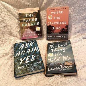 Four Hardcover and One Paperback Books